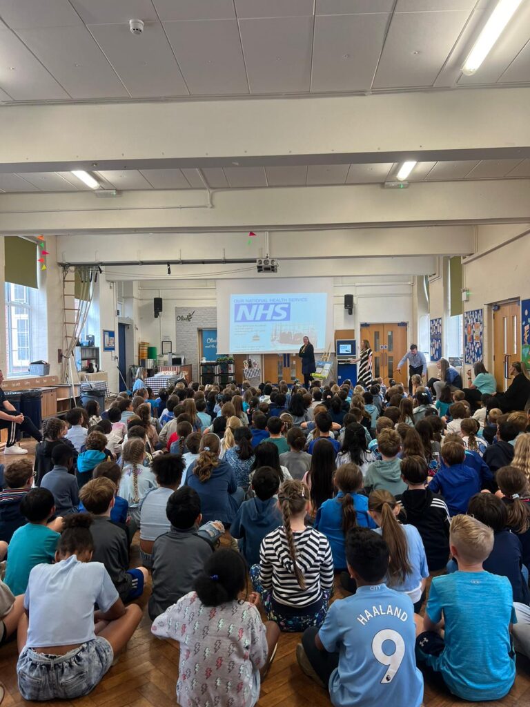 £1,700 raised to support our hospitals by local schools celebrating NHS76!